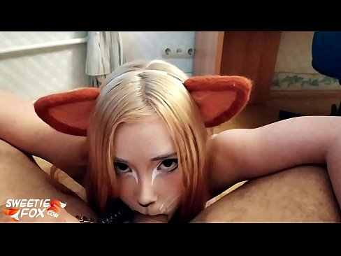 ❤️ Nilunok ni Kitsune ang titi at cum sa kanyang bibig super porn sa amin ☑